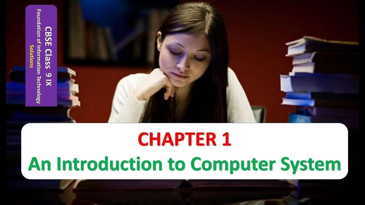 Chapter 1 : Introduction to Computers